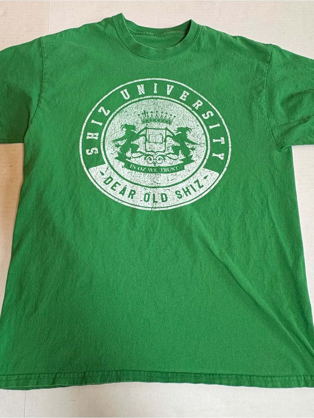 Shiz University Dear Old Shiz Wicked Musical Graphic T Shirt Adult Medium